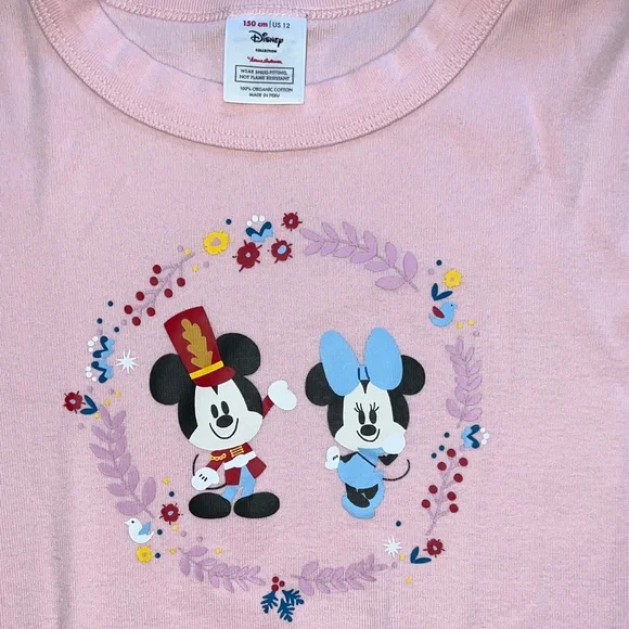 Hanna Andersson Pink Disney Nutcracker Pajama Set - Size 12 - Picture 2 of 4